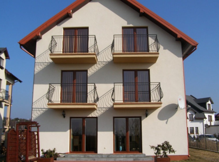 Pokoje Gościnne Jadwiga Necel widok od strony zatoki Puckiej , od południa